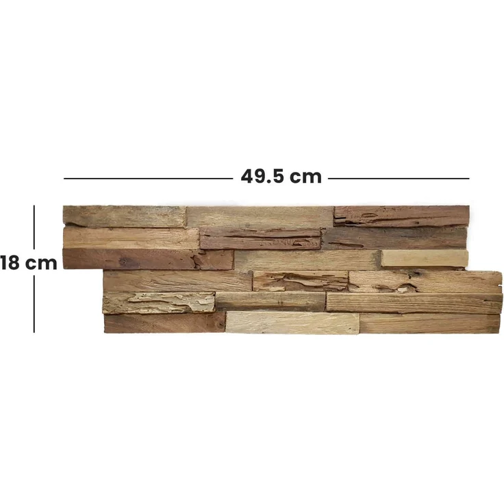 Holz Wandverkleidung Natural Coral – Bild 4