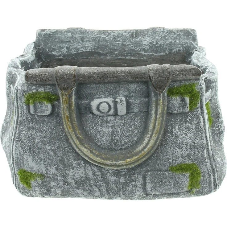 Pflanzer Handtasche Blumenkasten Pflanzkorb Pflanzschale Blumentopf – Bild 1