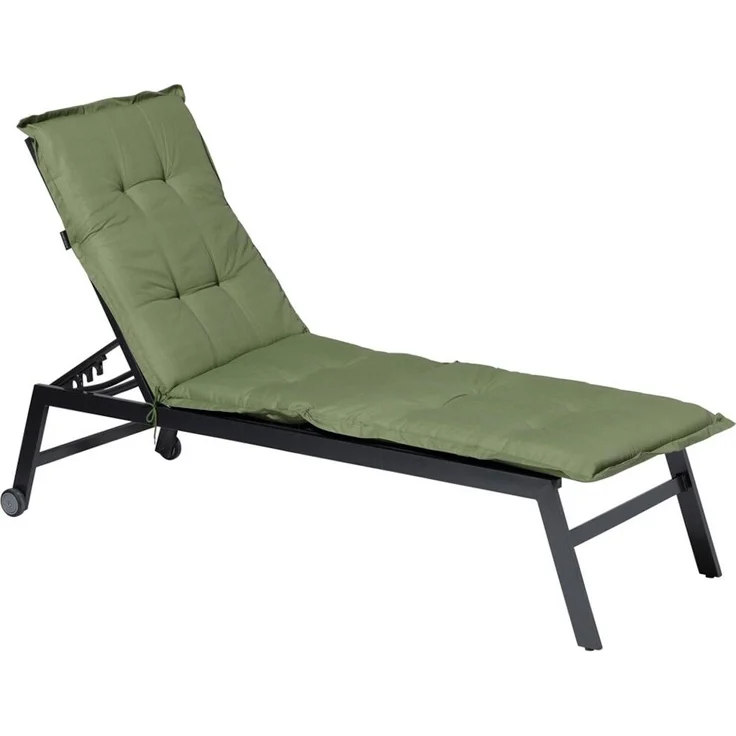 Allibert Liegenauflage Basic ca. 200 x 65 cm grün 50% Baumwolle / 50% Polyester – Bild 2