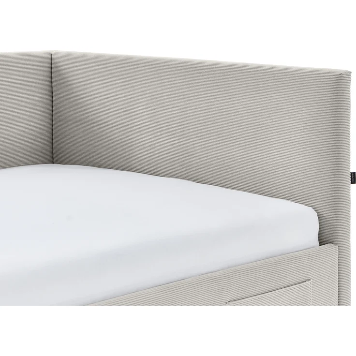 Polsterliege >Cool mit BK< Liegefläche 140x200cm, Scala Beige, Stellmaß: 150x90x210cm (BxHxT) – Bild 6