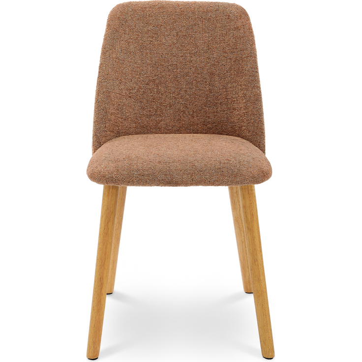 GOEURVANT 421 Esszimmerstühle 2er-Set, Chenille - Orange – Bild 6