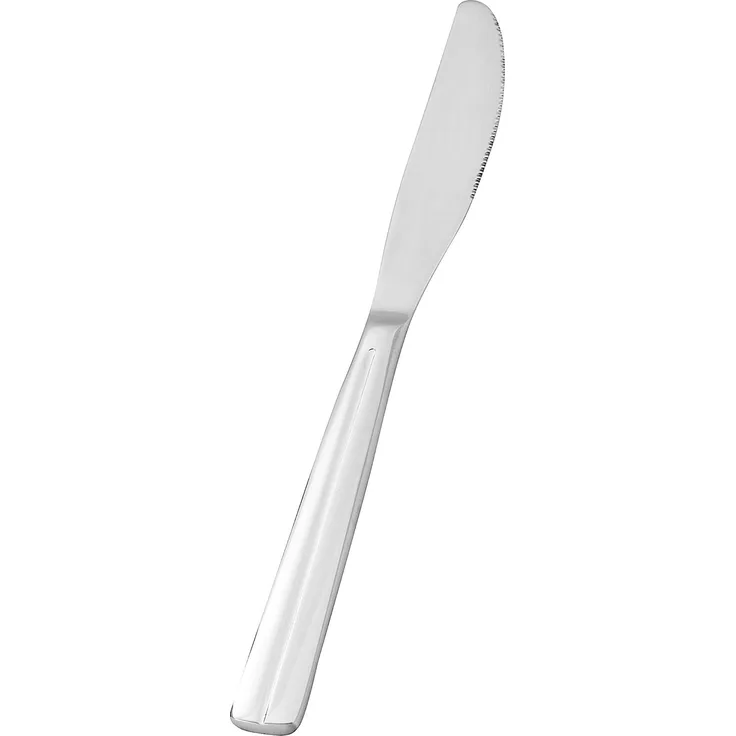 FACKELMANN Menümesser Nirosta-Mailand 22cm aus Edelstahl, Silber, 22 x 6 x 0. 5 cm