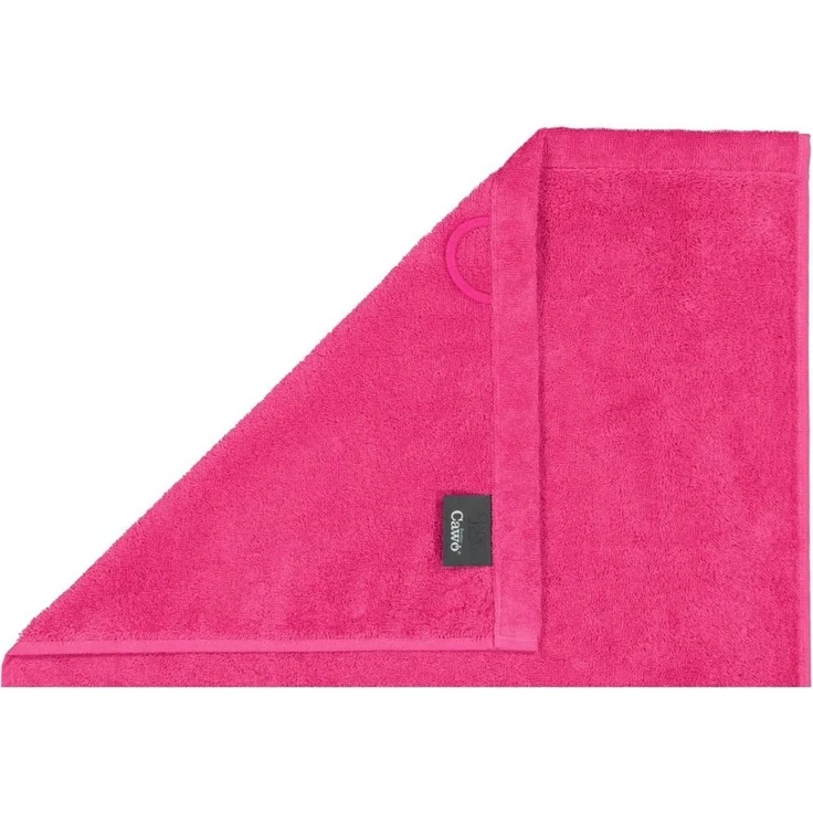 CAWÖ Duschtuch - Lifestyle, Walkfrottier, Baumwolle, einfarbig Pink 70x140cm – Bild 3