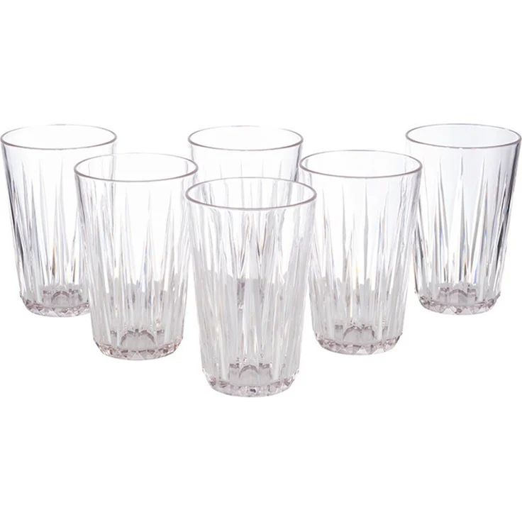 APS Becher Tritan, 6-tlg, Kunststoff, Made in Germany, 6-teilig – Bild 1