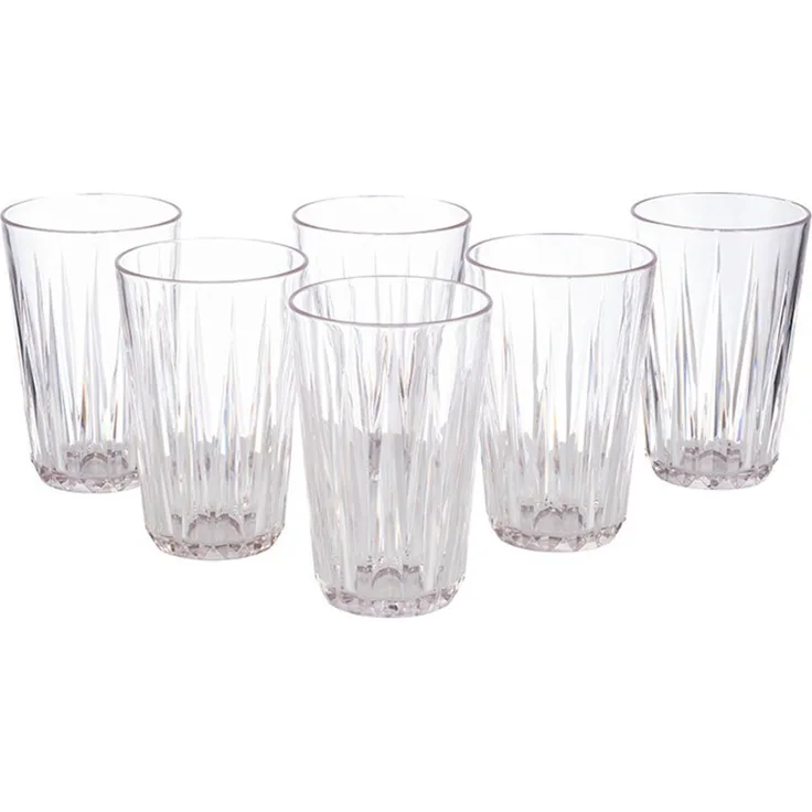 APS Becher Tritan, 6-tlg, Kunststoff, Made in Germany, 6-teilig
