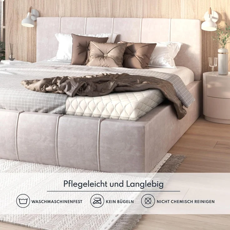 Topper 080x200 cm Matratzenauflage mit LATEX – Bild 6