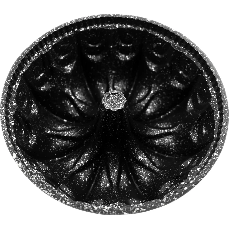 Guss-Backform Ø 23 cm – Schwarze Kuchenform mit eleganter Struktur – Bild 3