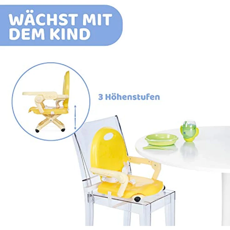 Chicco Sitzerhöhung Pocket Snack 'Safron 2021' – Bild 4