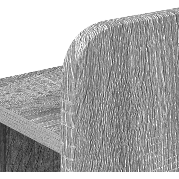 vidaXL Bettgestell mit Stauraum und Kopfteil Sonoma-Grau 140 x 200 cm 3434048 – Bild 7