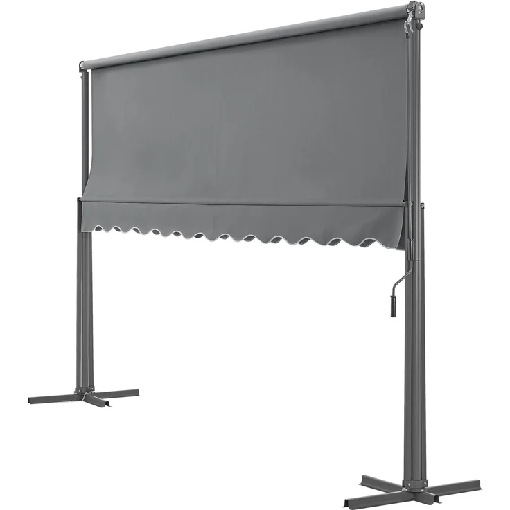 Standmarkise Selenizza freistehend 400x300x260cm Dunkelgrau [pro. tec] – Bild 4