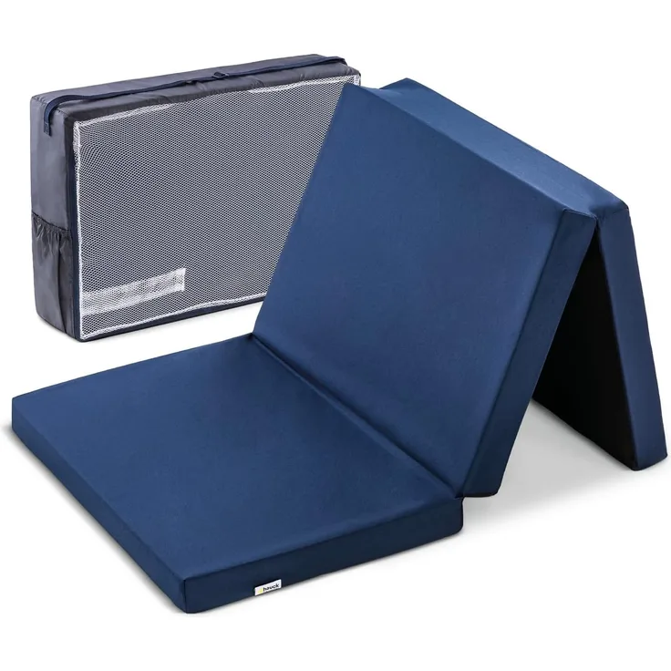 Hauck Sleeper Reisebettmatratze für Kinderbett navy 60x120 cm