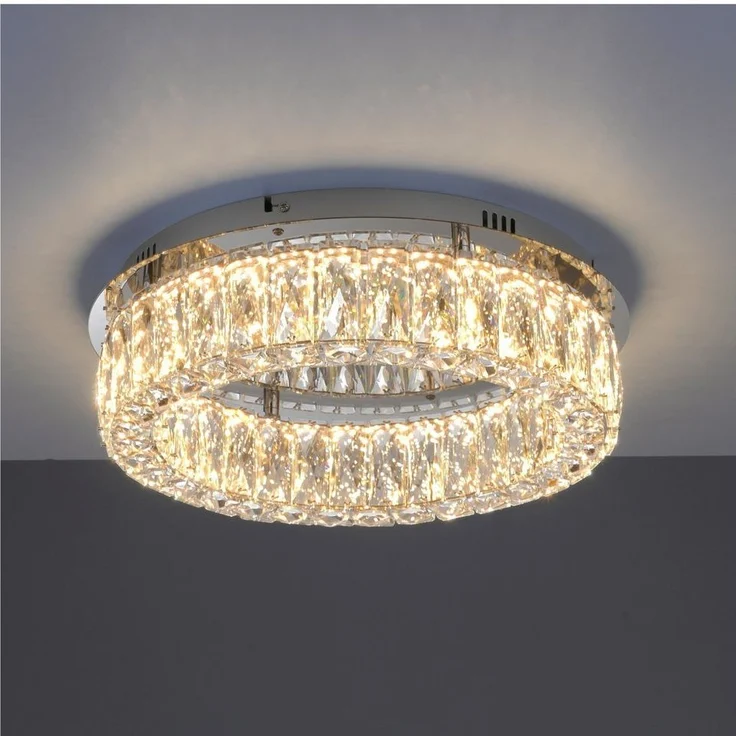 JUST LIGHT Deckenleuchte KULUNKA, Dimmfunktion, LED fest integriert, Warmweiß, LED, dimmbar, Switchmo – Bild 2