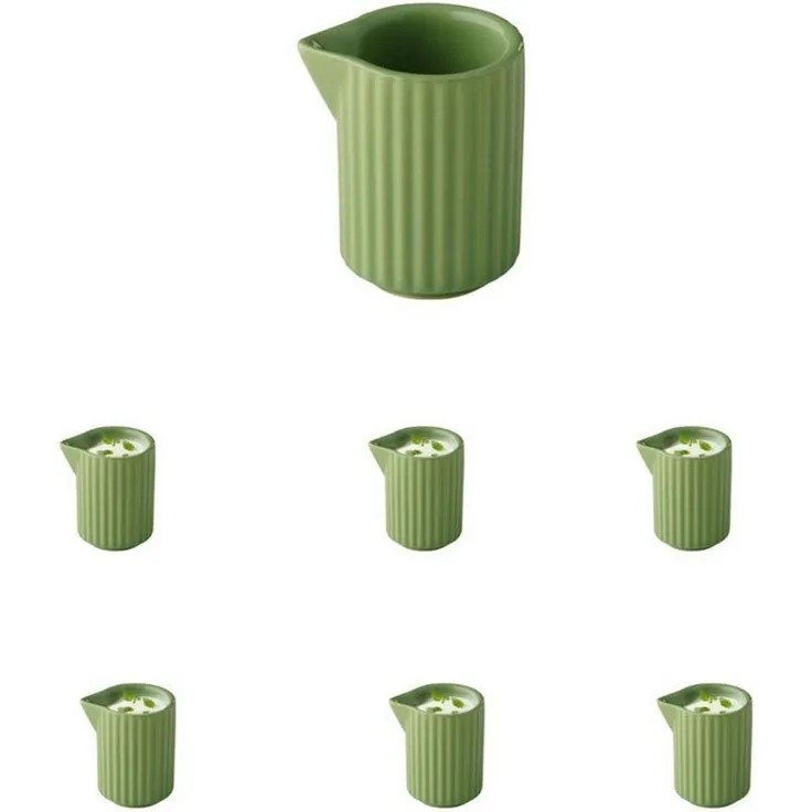 APS Milchkännchen THE GRID, 6 Stück, 0,04 l, (Set, 6-St), 40 ml Porzellan