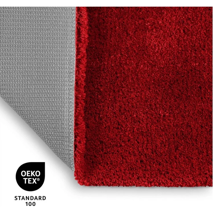 OTTO home Badematte Kaarin, Höhe 30 mm, rutschhemmend beschichtet, schnell trocknend, Polyester, rechteckig, Badteppich, getuftet, flauschig, hochflor, große Farbauswahl – Bild 2