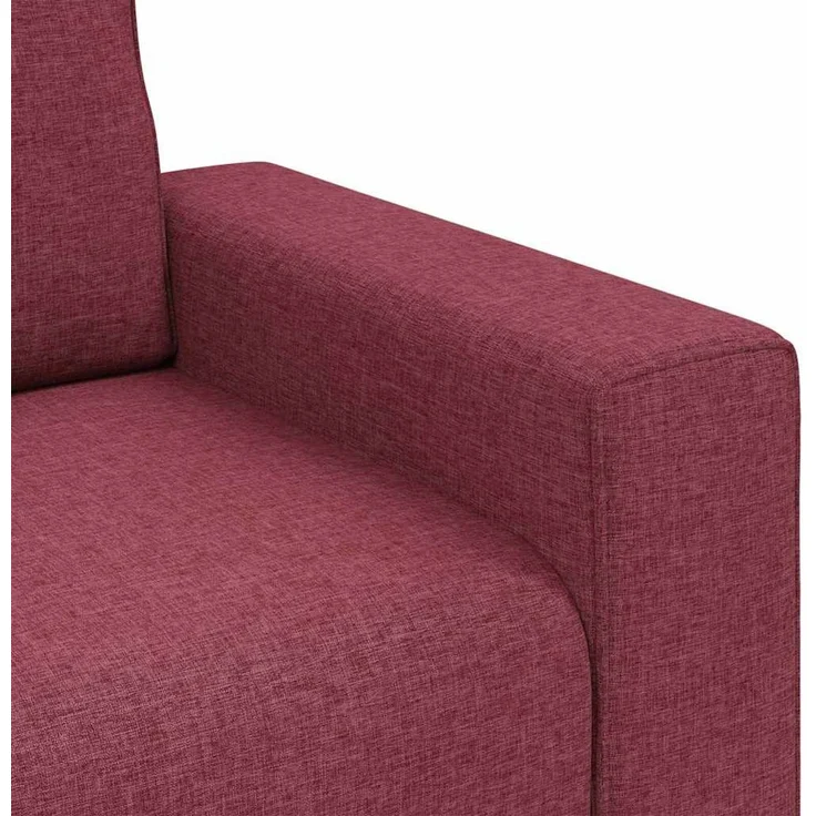 vidaXL Sofa-Sessel Weinrot 100 cm Stoff 4105210 – Bild 6
