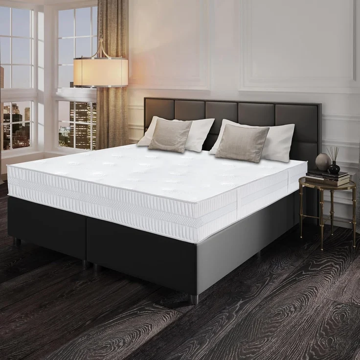 Matratzen Perfekt Boxspringmatratze TERRA MED BOX², 80x200 cm, Härtegrad H4, 33cm hoch Doppelfederkernmatratze – Bild 3