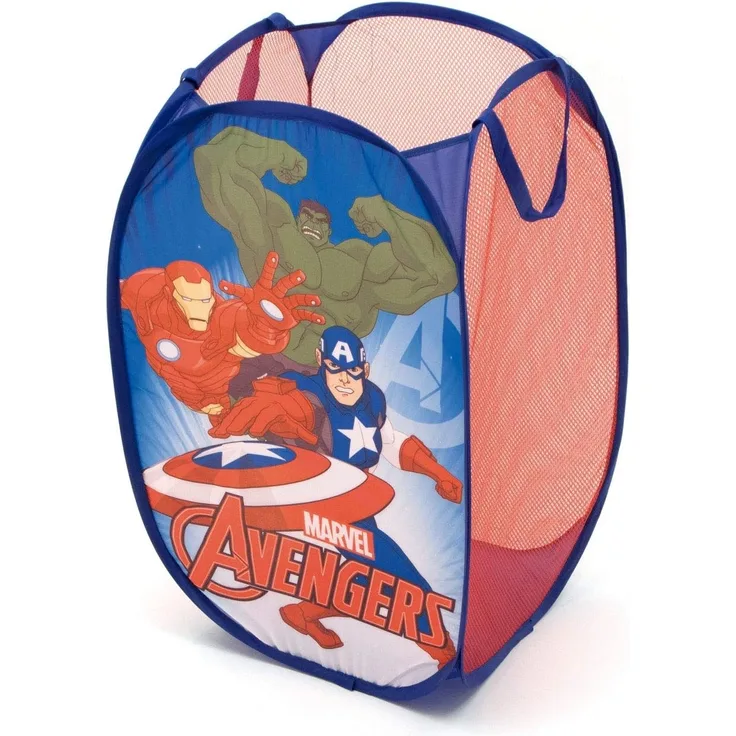 North Star AV9438 Pop Up Avengers Spielzeugkorb, Polyester, mehrfarbig
