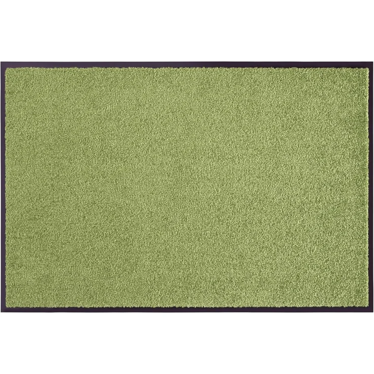 Waschbare Fußmatte Wash & Clean - grün - 90x150x0,7cm – Bild 1