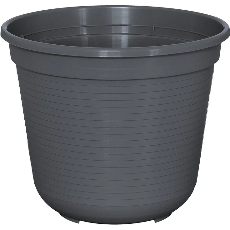 Geli Pflanztopf Standard Ø 18 x 16 cm anthrazit – Bild 3