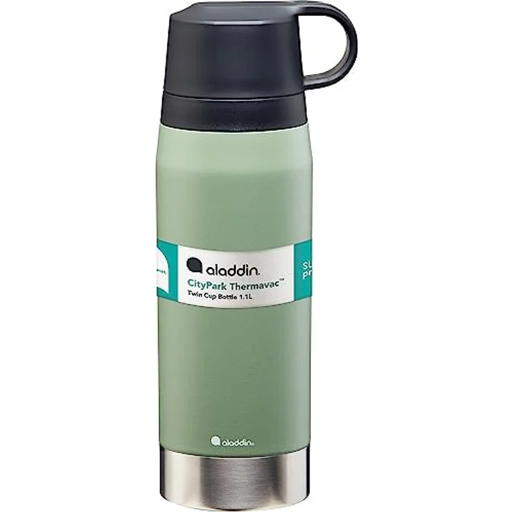 Aladdin City Park Thermavac Isolierkanne 1,1 l Grau – Bild 7