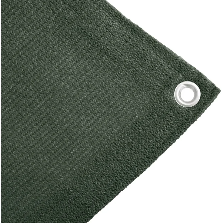 vidaXL Zeltteppich 250 x 400 cm HDPE Dunkelgrün 133639 – Bild 4