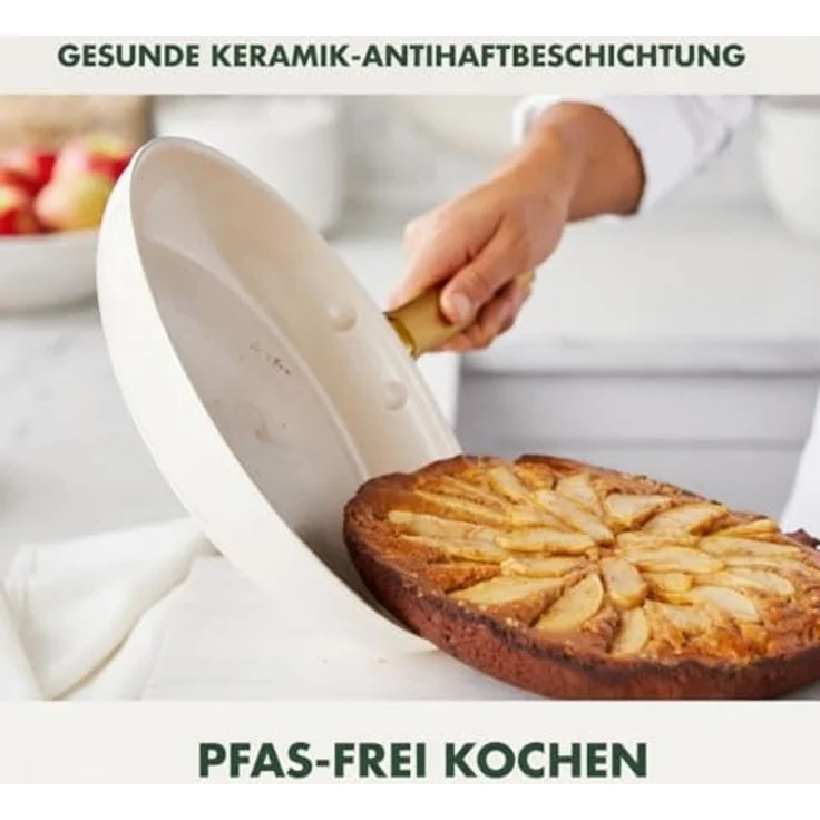 GreenPan Padova Reserve 6-tlg. Topf&Pfannenset Creme – Bild 2