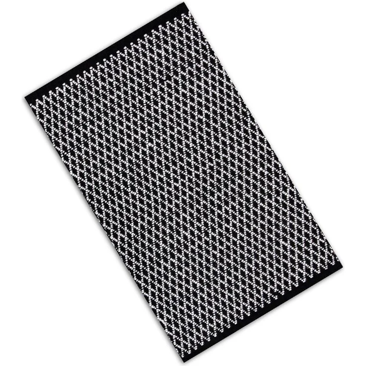 Teppich Läufer Matte Unterlage Vorleger Fußabtreter, breite Auswahl an modernen Fleckerl- und Baumwollteppiche (50x80 cm / Hash) – Bild 1