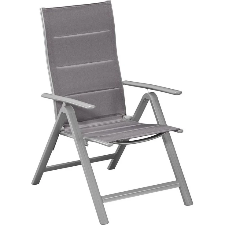 Taviano Gartensessel, klappbar, 2er Set, Aluminium/Textil – Bild 3