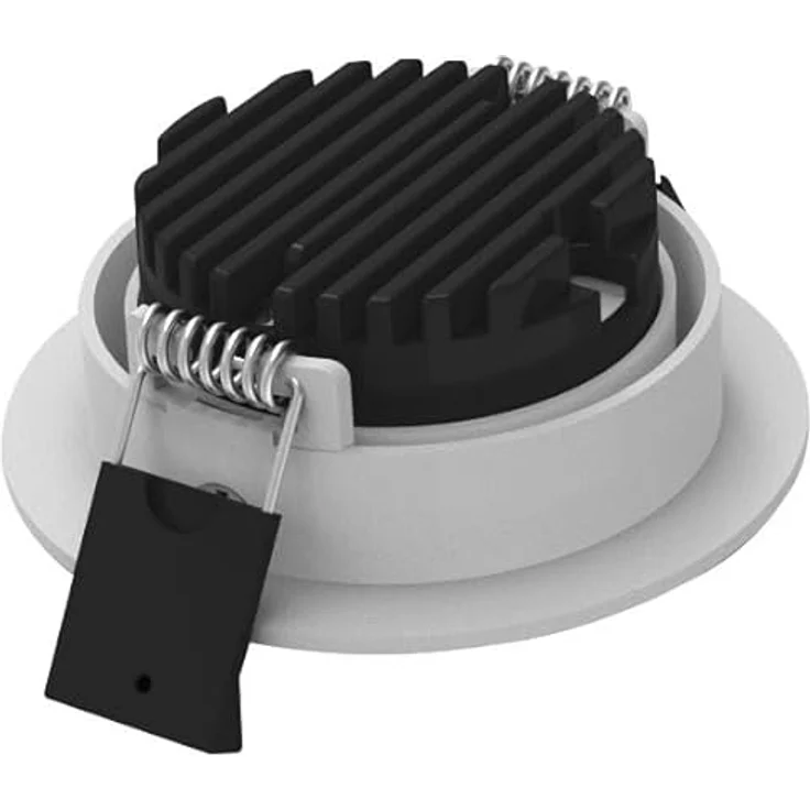 Dotlux LED-Leuchte CIRCLEminidim 6W, dimmbar, 3000K, spritzwassergeschützt, ultraflach, weiß – Bild 3