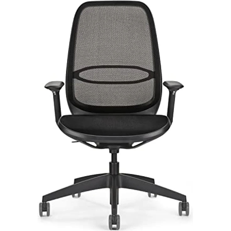 sedus Bürostuhl se:air: Bürostuhl aus Netzmembran mit Mulitfunktionsarmlehnen, (automatischer Gewichtsanpassung und Lordosenstütze, Zeitloses und filigranes Design) – Bild 5