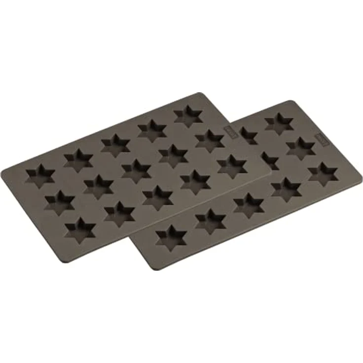 Lurch 565020 FlexiForm Zimtsterne 2er Set / 2 Backformen für Kekse je 17 x 30 cm braun – Bild 2