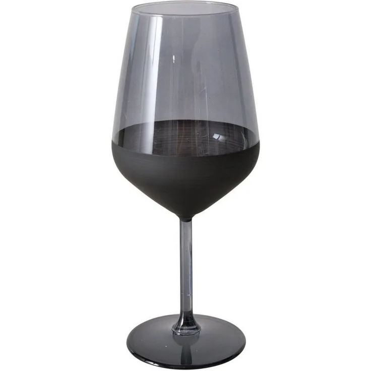 Weinglas MOLUNA, schwarzes Glas
