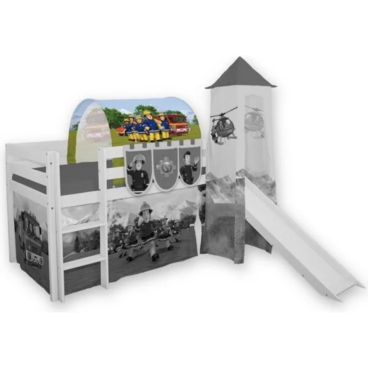 Lilokids Hochbett FEUERWEHRMANN SAM Tunnel für Kinderbett & Hochbett