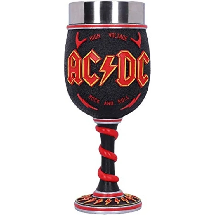Nemesis Now Weinglas ACDC Kelch High Voltage, Resin – Bild 3