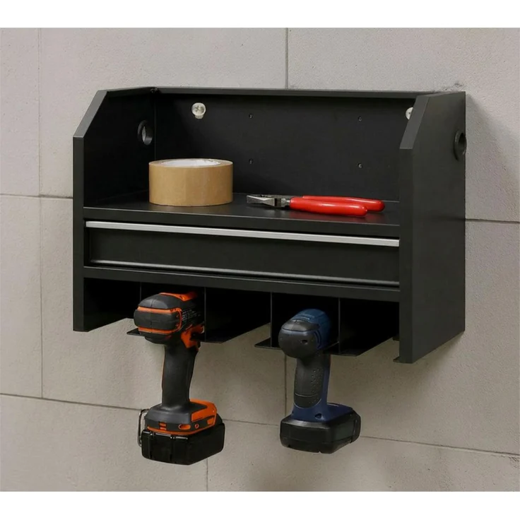 Feistos Powertool Ablage, schwarz – Bild 2