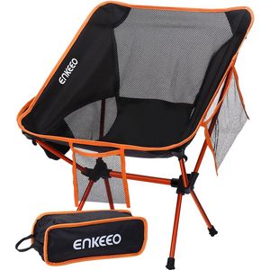 Bild für ENKEEO Campingstuhl Faltstuhl Klappbar Campingstühle Ultraleicht