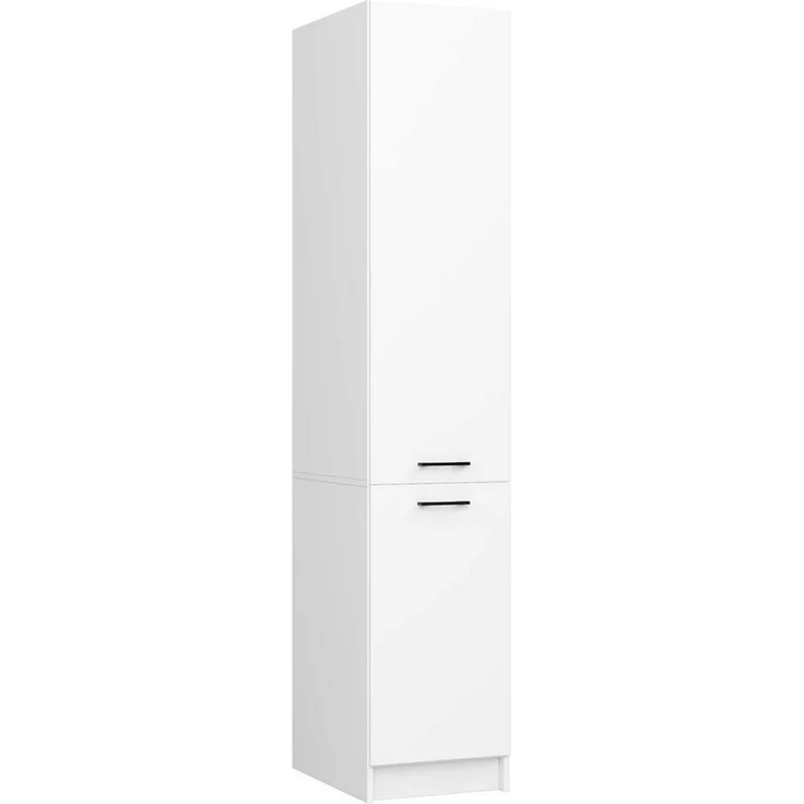 Raumhirsch Furniture Mehrzweckschrank Praktischer Hochschrank Küche - Für mehr Stauraum - Apothekerschrank Kratzfester Laminat, Soft-Close, 2 Türen, 6 Einlegeböden – Bild 3