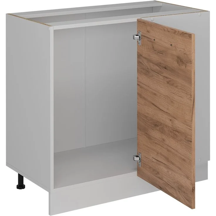 Eckunterschrank R-Line Goldkraft Eiche 86 cm AP Eiche Vicco – Bild 5