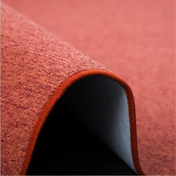 Snapstyle Veloursteppich Feinschlingen Velour Läufer Teppich Strong, Eckig, Höhe: 5 mm – Bild 3
