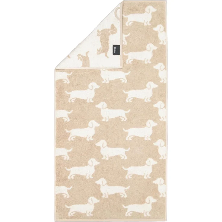 Cawö Handtuch Cawö Gästetuch, Handtuch oder Duschtuch We love Dogs 6246, 100% Baumwolle – Bild 5