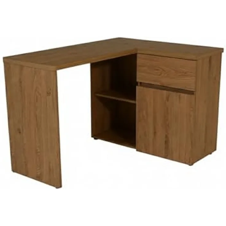 JAHNKE ECK-Schreibtisch CU-Libre 125 E Montana Eiche NB.