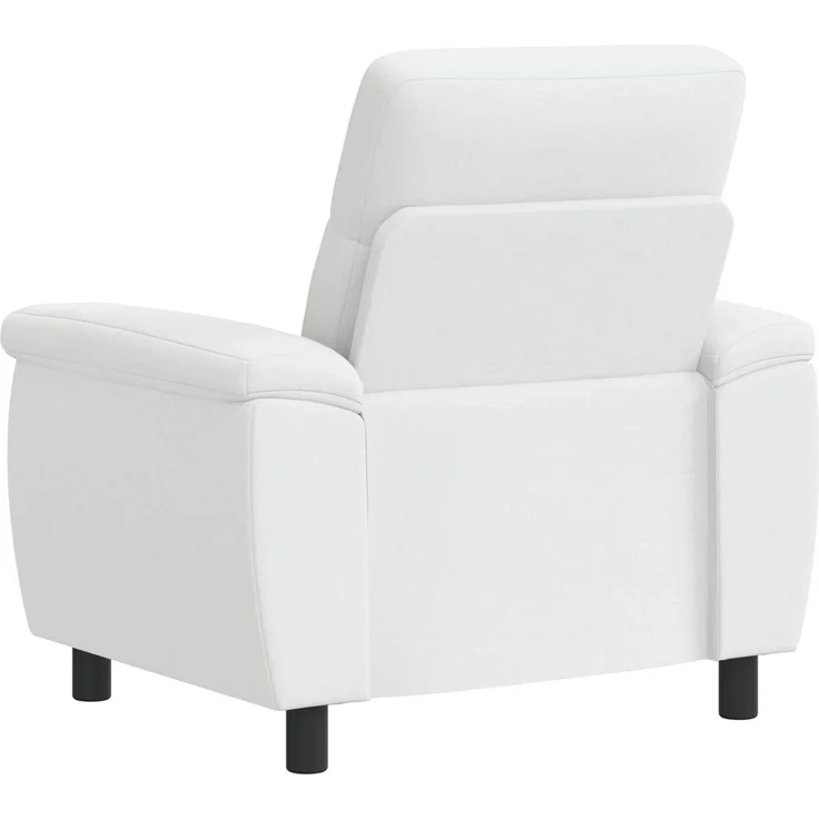 vidaXL Sofa Weiß 95 x 90 x 95 cm Stoff 42040906 – Bild 4
