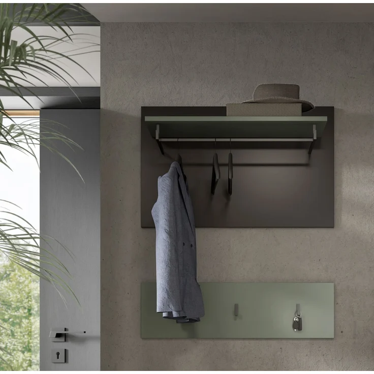 Paneel (B/H/T: 73x80x27 cm) in Smoke Green Nachbildung – Bild 5