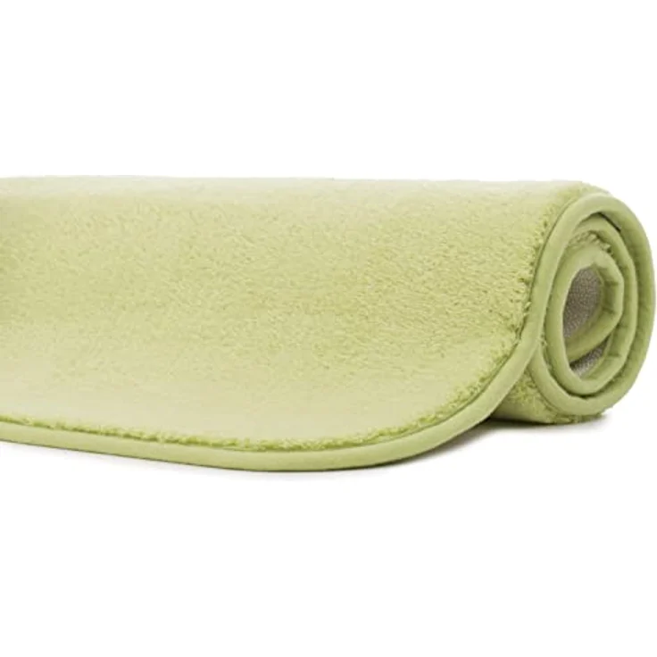 Gözze RIO Premium Badteppich, 100% Microfaser, rutschfest, 70 x 120 cm, Limone – Bild 3