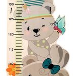 Hess 'Bärchen' Messlatte, grau