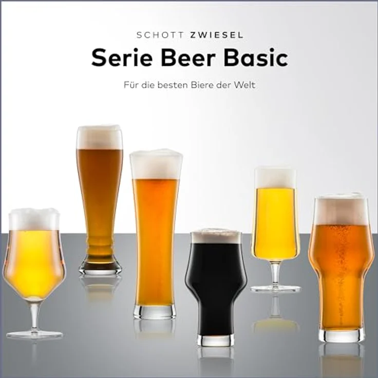 Schott Zwiesel BEER BASIC Weizenbierglas 0,5 l 4er Set – Bild 10