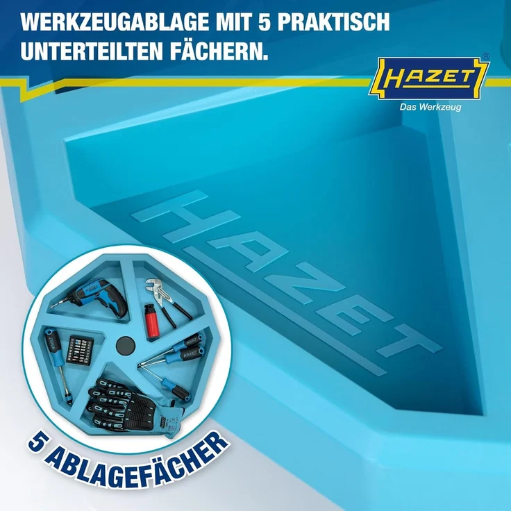 Drehhocker 195N-4 Vierkant-Rohrrahmen Sitz-H. 430-550mm HAZET "" – Bild 6