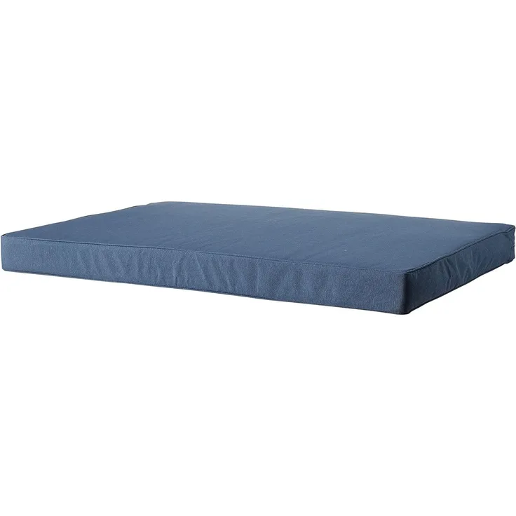 Madison Paletten Loungekissen Outdoor blau 120x80x10 Garten Kissen Möbel