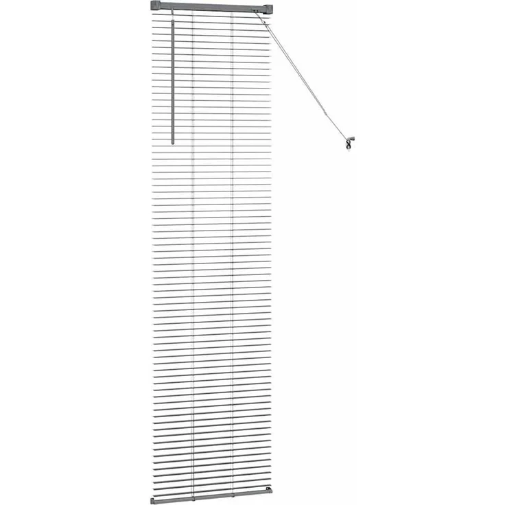vidaXL Balkenjalousien Dunkelgrau 175 x 50 cm Aluminium 42006062 – Bild 6