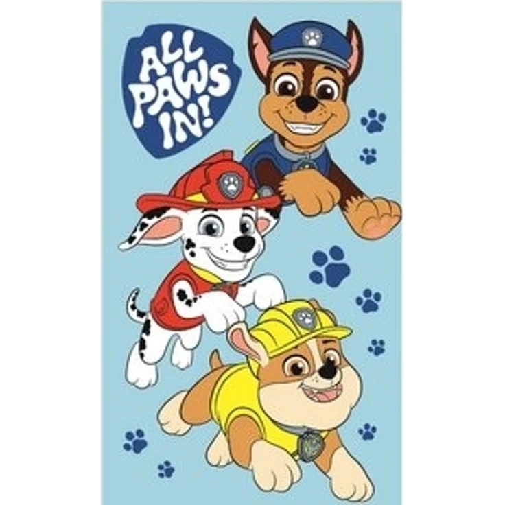 PAW PATROL Handtuch Handtuch 100% Baumwolle, 30x50 cm, schnelltrocknend & bedruckt – Bild 4